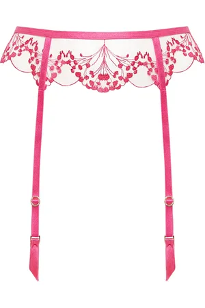 BlueBella Bluebella Marisa Reggicalze Fucsia/Trasparente
