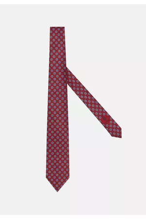 Boggi Milano Uomo Cravatte - Cravatta Motivo Medaglioni In Seta