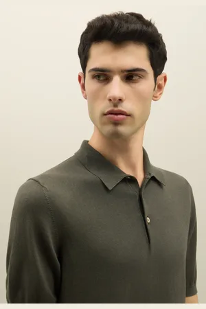 Boglioli Garment Dyed Cotton Short-sleeve Polo - Male Knitwear M
