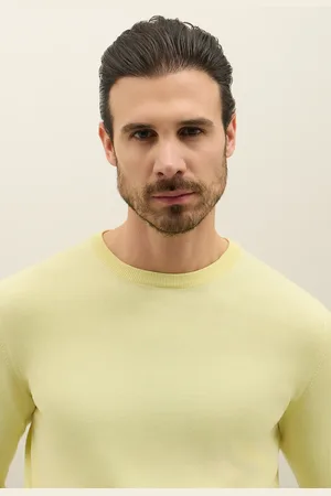 Boglioli Garment Dyed Cotton Crewneck - Male Knitwear S