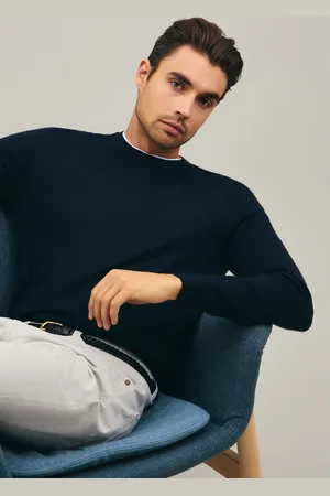 Boglioli Cashmere Silk Extra-fine Crewneck - Male Knitwear L