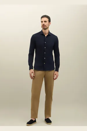 Boglioli Cotton Jersey Shirt - Male Shirts 39