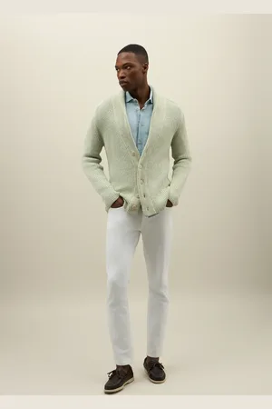 Boglioli Chunky Cotton Cardigan - Male Knitwear