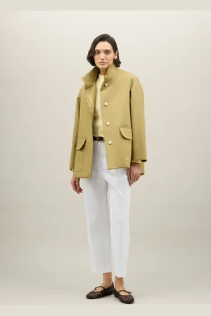 Boglioli Double Cotton Drill Caban - Female 42