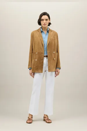 Boglioli Suede Maia Blazer - Female 40