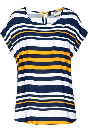 bonprix Donna Tuniche - Tunica in viscosa (Blu)