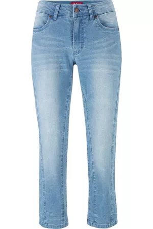 John Baner Donna Cropped jeans - Jeans cropped morbidi (Blu)