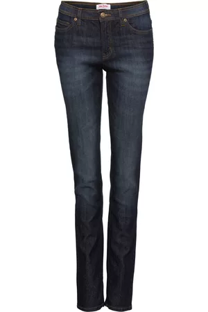 John Baner Donna Jeans boyfriend - Mom jeans elasticizzati classic (Blu)