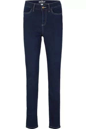 John Baner Donna Jeans skinny - Jeans felpati modellanti, skinny (Blu)