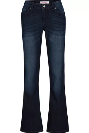 John Baner Donna Jeans a zampa & bootcut - Jeans elasticizzati comfort bootcut (Blu)