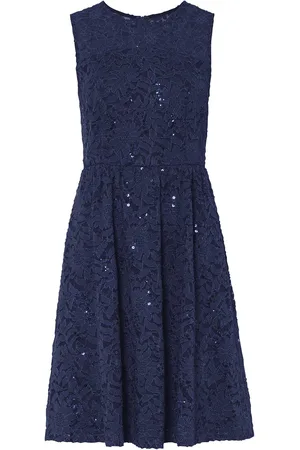 bonprix Abito in pizzo con paillettes
