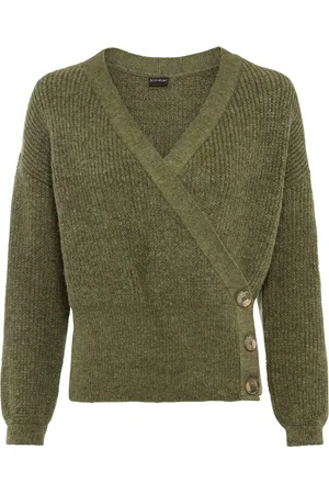 bonprix Maglione con effetto a portafoglio