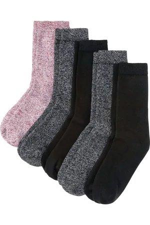 bonprix Calzini termici di spugna con cotone biologico (pacco da 5 paia)