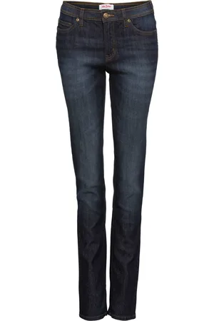 bonprix Mom jeans elasticizzati comfort, vita media