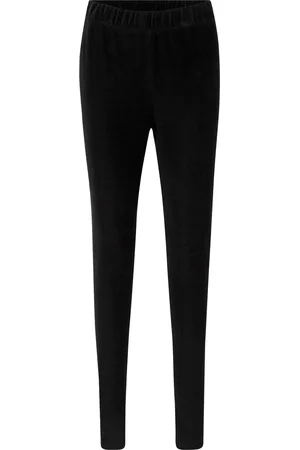 bonprix Leggings in velluto a costine con cinta larga comfort