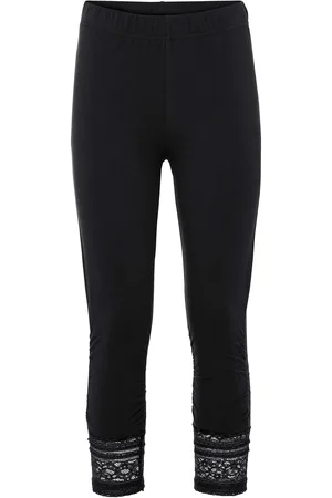 bonprix Leggings a pinocchietto con pizzo