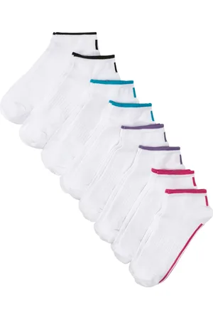 bonprix Calzini per sneakers (pacco da 8 paia) con cotone biologico