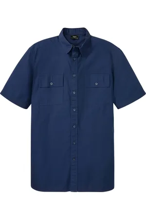 bonprix Camicia a maniche corte in puro cotone