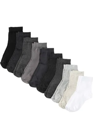 bonprix Calzini corti (pacco da 10 paia) con cotone biologico