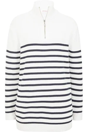 bonprix Maglione con colletto e zip