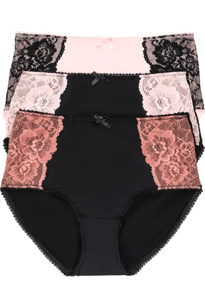 bonprix Slip alto in microfibra (pacco da 3)