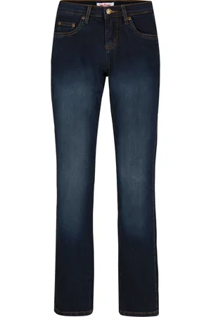 bonprix Jeans straight elasticizzati, vita alta