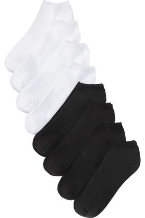bonprix Calzini per sneakers con cotone biologico (pacco da 8 paia)