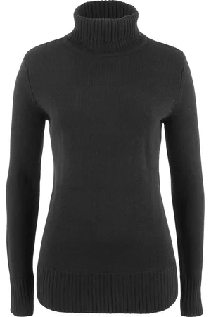 bonprix Maglione basic a collo alto