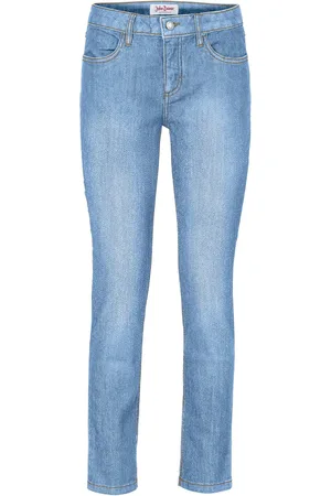 bonprix Jeans cropped slim fit, vita media