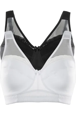 bonprix Reggiseno contenitivo senza ferretto (pacco da 2)