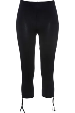 bonprix Leggings capri con arricciatura