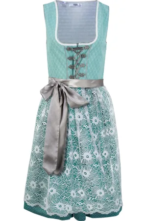 bonprix Abito bavarese con grembiule in pizzo (set 2 pezzi)