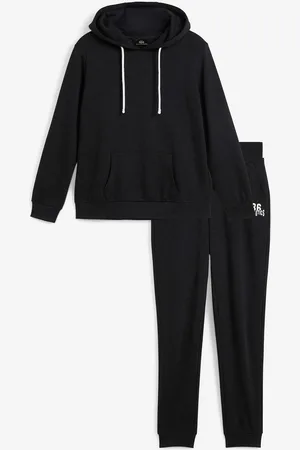 bonprix Tuta da jogging con cotone (set 2 pezzi)