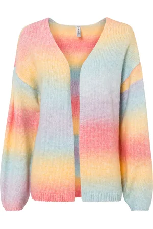 bonprix Cardigan in morbido filato grosso misto lana