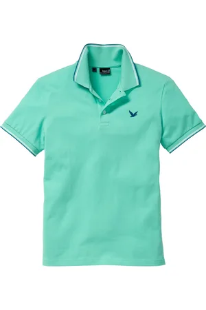 bonprix Polo in piquet di puro cotone