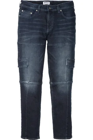 bonprix Jeans elasticizzati cargo slim fit, straight