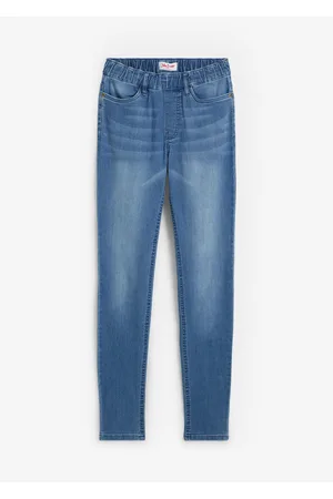 bonprix Jeggings lunghi, vita alta