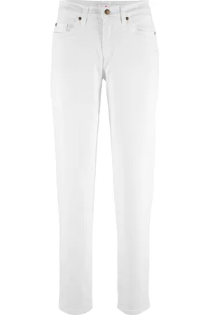 bonprix Mom jeans lunghi, vita media