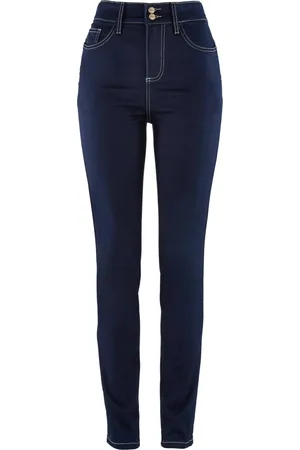 bonprix Jeans super elasticizzati slim fit, vita alta