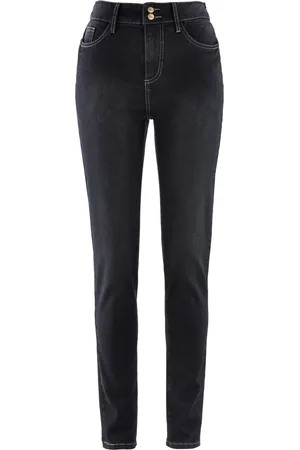 bonprix Jeans super elasticizzati slim fit, vita alta