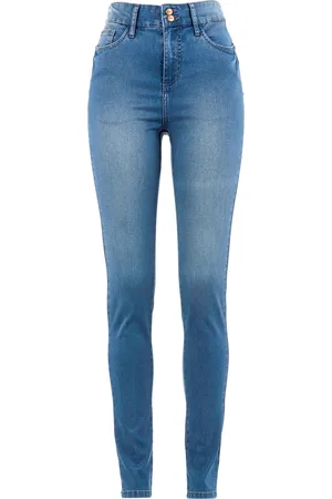 bonprix Jeans super elasticizzati slim fit, vita alta