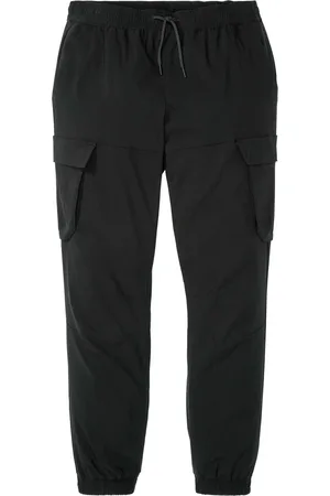 bonprix Pantaloni cargo elasticizzati con elastico in vita regular fit, straight