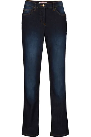 bonprix Jeans elasticizzati a vita alta, straight
