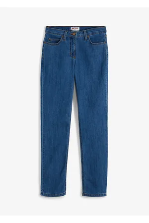 bonprix Jeans elasticizzati a vita alta, straight