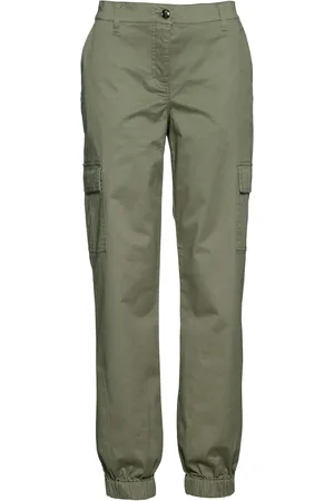 bonprix Pantaloni cargo elasticizzati con cotone