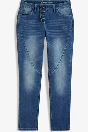 bonprix Jeans boyfriend elasticizzati, vita bassa