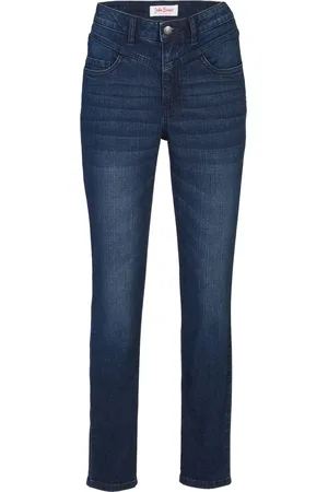 bonprix Jeans skinny morbidi, a vita alta