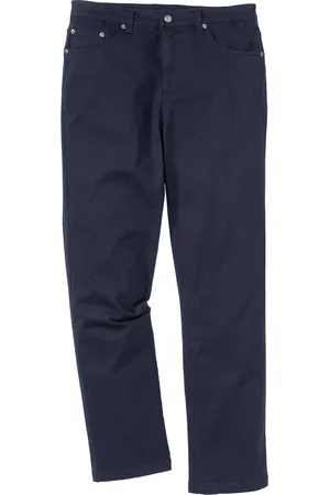 bonprix Pantaloni elasticizzati classic fit con puro cotone, straight