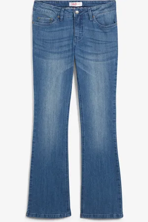 bonprix Jeans elasticizzati comfort bootcut, vita media