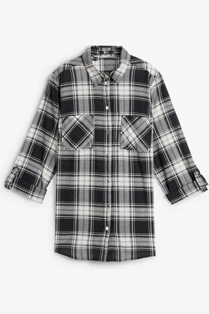 bonprix Camicia a quadri in cotone